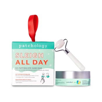 Антивозрастные патчи с роллером Patchology Sleigh All Day De-Puffing Eye Care Duo 15 пар (30 шт)