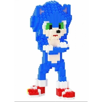 Конструктор Magic Blocks "Сонік" 1940 деталь 3D конструктор Sonic 35 см