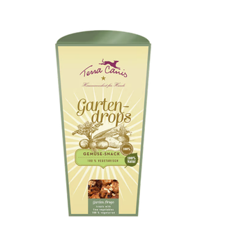 Смаколики для собак Веганське печиво Terra Canis GARDEN DROPS Овочеве 250 г