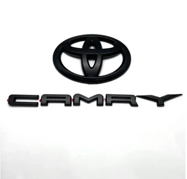 Емблема задня + напис LinkNexGen Toyota Camry (2017-2024р) Чорна Матова (на скотчі) PT948-03191-02