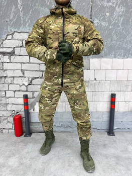 Тактичний костюм з армійської саржі з просоченням Multicam M