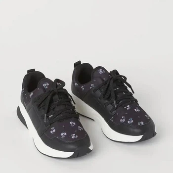 Черные кроссовки для девочки H&M 35 (21.7см)