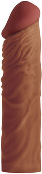 Насадка на пенис Pleasure X-Tender Series X-Tra Girth! 30% Increase! цвет коричневый (18924014000000000)