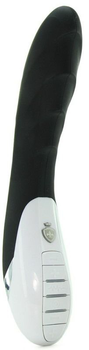 Вибратор с электростимуляцией Mystim Sizzling Simon E-stim Vibrator Black цвет черный/белый (13941022000000000)