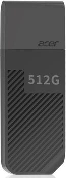 Флеш-накопитель Acer USB 512G usb3.2 UP300 Black (BL.9BWWA.529)