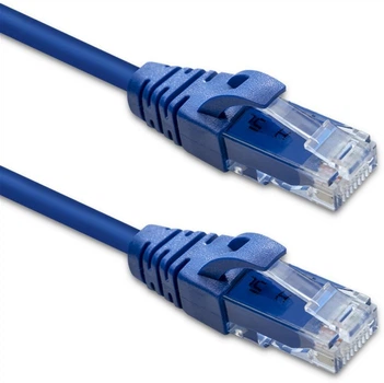Патч-корд Qoltec UTP Cat 6 2 x RJ-45 Blue 3 м (5901878545332)