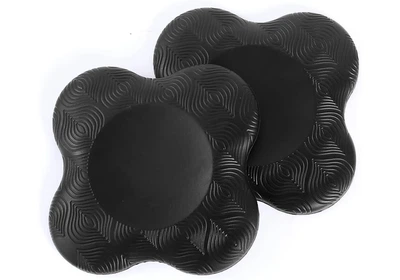 Подставки под колени и локти EasyFit EF-1931, 2 шт., чёрные - для йоги и фитнеса