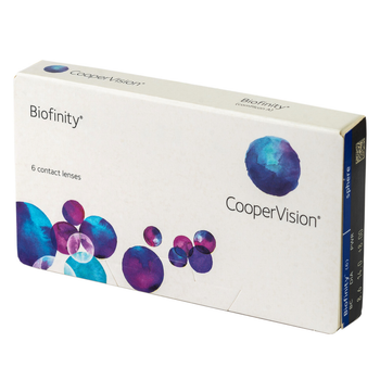 Лінзи Biofinity -4,5 \ 6 шт \ до 27 року (Cooper Vision)