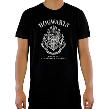 Футболка HARRY POTTER Hogwarts (Гаррі Поттер), Чорний M (ABYTEX732M)