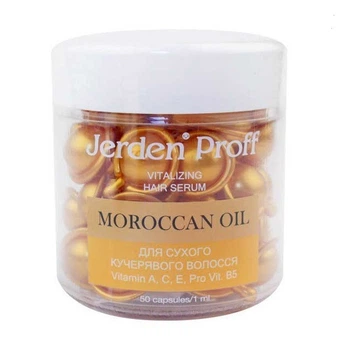 Регенеруюча сироватка для сухого та кучерявого волосся Maroccan Oil Jerden Proff 50 шт