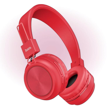 Беспроводные складные наушники с микрофоном и Bluetooth, Красные (ARTW2SRed)