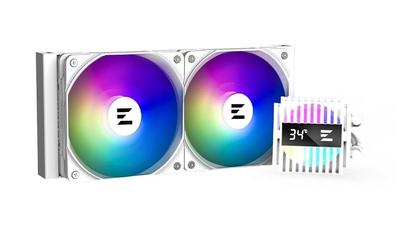 Zalman Система рідинного оxолодження Alpha 2 A24 ARGB, LGA1700, 1200, 115x, AM5, AM4, TDP ___W, білий