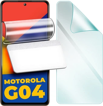 Гідрогелева захисна плівка H-GelPro Motorola Moto G04 (39753)
