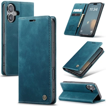 Чохол книжка з магнітом для iPhone 16 CaseMe Sea Green (39710-56)