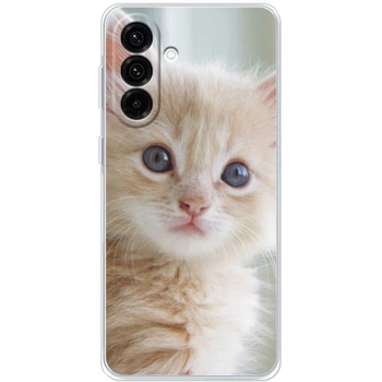 Силіконовий Чохол з Картинкою для Samsung Galaxy A17 (A176) Принт (Котик) (66699-ysm99)