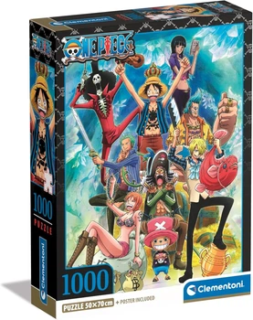 Пазл Anime One Piece (Аниме Ван Пис) – 1000 шт. Clementoni 39920