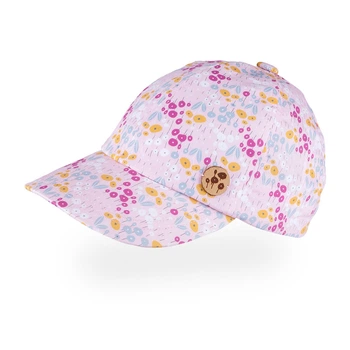 Кепка для дівчинки з UV+30 tutu 05458 46-50 Рожева