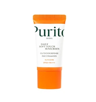 Солнцезащитный крем с керамидами Purito Seoul Daily Soft Touch Sunscreen SPF 50+ PA++++ 15 мл