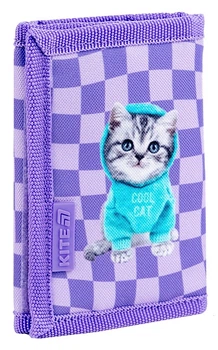 Гаманець Kite Studio Pets SP25-598 12,7х8,5х1 фіолетовий