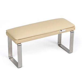 Маникюрная подставка для рук (Подлокотник) ECO STAND ELEGANCE на металлических ножках, бежевая