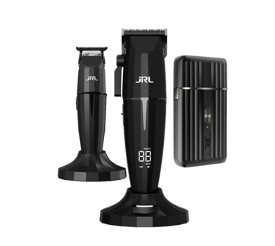 Набір для стрижки JRLOnyx Black combo 3 в 1 с дисплеем цвет чёрный