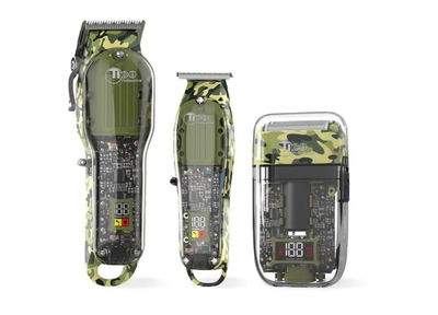 Набор машинок Tico Professional 100438 Military 110 – 240 В цвет камуфляж