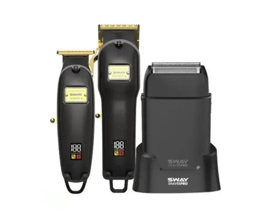Парикмахерский набор для стрижки Sway 3 в 1 KIT-3 цвет чёрный