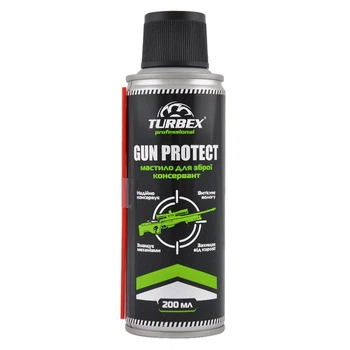Олія консервант для зброї Turbex Gun Protect, 200мл