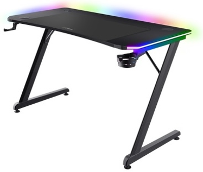 Компьютерный стол Trust GXT710 Luminus Pro RGB Черный (TR25419)
