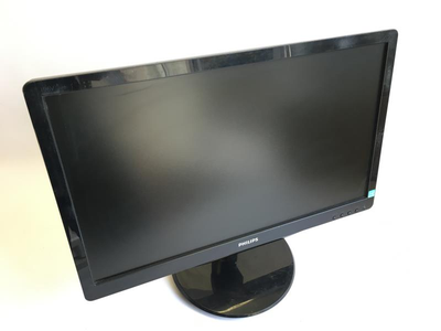 Монитор 18.5" LED TN, Philips 196V4L, 1366x768 (16:9), 5мс, VGA, DVI, AUDIO (196V4LAB2)