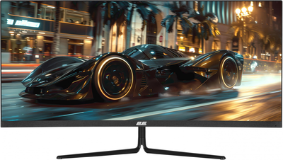 Монітор 2E GAMING G3024B 30 VA вигнутий 2560x1080 21:9 200Hz 1ms FreeSync 2xHDMI/DP/Audio (2E-G3024B-01.UA)