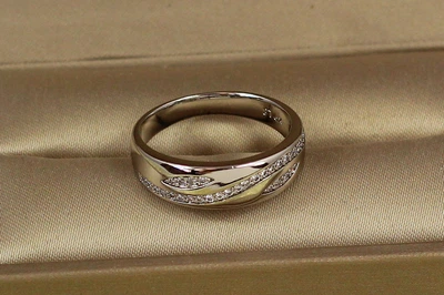Кольцо Xuping Jewelry Тавель р 16 серебристое