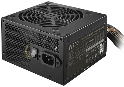 Блок питания 700 Вт Cooler Master ELITE NEX White W700, Black, 80+ Standard (MPW-7001-ACBW-BEU)