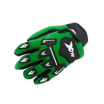 Моторукавиці XTR Junior X1 зелені