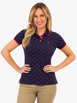 Поло жіноче U.S. Polo Assn 215855-ZH00A(EVENING BLUE) S Синє (786660505917)