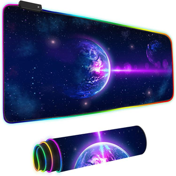 Килим для миші з RGB підсвіткою 900*400*4мм Space