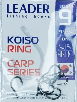 Гачок Leader KOISO RING № 9 (9 hooks)