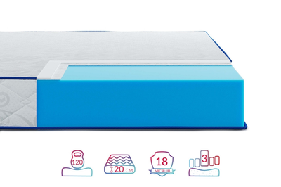 Ортопедичний матрац Largo Slim Plus 160х200 см