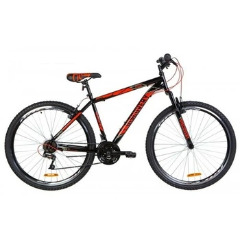 Велосипед DISCOVERY 26" RIDER AM Vbr рама 18" черный/красный