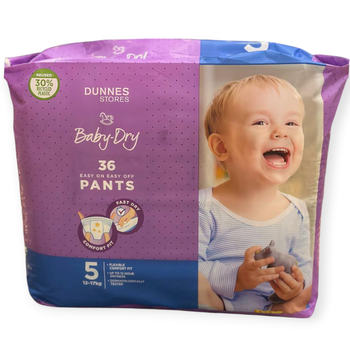 Підгузки-трусики Dunnes 5 baby dry