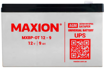 Аккумуляторная батарея Maxion MXBP-OT 9-12 AGM