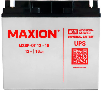 Аккумуляторная батарея Maxion MXBP-OT 18-12 AGM