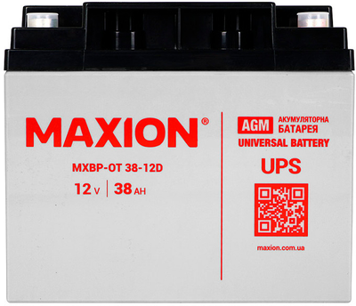 Аккумуляторная батарея Maxion MXBP-OT 38-12D AGM