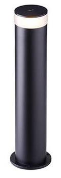 Philips Парковий світильник стовпчик BCP311 LED760/WW 15W 100-240V Cyl BK 60мм