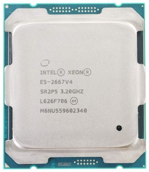 Процессор LGA2011v3 Intel Xeon E5 2667v4 8x3.20GHz 25mb 135W Cashe 14nm SR2P5 Б\В