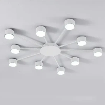 Люстра RAY SLIM 10xGX53 WHITE LUMINARIA 220V IP20 (потолочный светильник под сменные LED лампы)