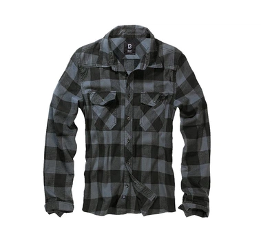 Рубашка Brandit Check Shirt XL black/grey (4002.28.XL)