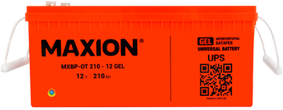 Аккумуляторная батарея Maxion MXBP-OT 210-12 GEL