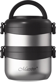 Термос пищевой Maestro 1.5 л Серебристый (MR-1635-150)