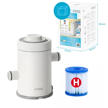 Фільтр-насос Intex Картриджний 1250 л/год Насос, що фільтрує Інтекс для басейну Тип H 26602 (C330)